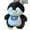 Black bib, variant on Cute Penguin Baby Plush Toy Soft Stuffed Animal Doll Cozy Hugging Pillow for Home Decor Gift Collection