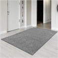 thumbnail image 4 of 12'x12' Soft Indoor/Outdoor Hobnail Style Area Rugs. Lightweight and Flexible for Easy Cleaning and Transport (Color: Sky Grey), 4 of 8
