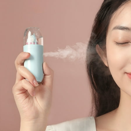 

Fairnull Portable Facial Humidifier Cartoon Cute Polar Bear/Penguins Moisturizing Beauty Instruments Wireless Mini Humidifier for Outdoor