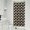 Black Beige Chevron, variant on Black Beige Chevron Pattern Shower Curtain 36"x72" ,Bathroom Decorative Shower Curtains Set with 12 Hooks,Modern Waterproof Washable Shower Curtain