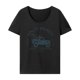 thumbnail image 1 of Camiseta de manga corta para mujer, camiseta básica, camisetas holgadas y transpirables con estilo para verano para mujer SG, 1 of 8