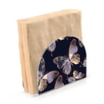 thumbnail image 2 of Decorative Butterflies Napkin Holder for Table Clear Napkin Stand Paper Holder Acrylic Organizer Dispenser Napkins for Dinner Kitchen Restaurant Room, 2 of 8
