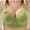 Green, variant on Wireless Bras for Women No Underwire Plus Size Push up Bras Trendy Comfy Solid Color Butterfly Printed Lingerie, Gifts for Women