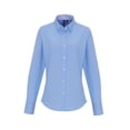 thumbnail image 1 of Premier Womens Striped Oxford Long-Sleeved Formal Shirt, 1 of 3
