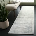 thumbnail image 2 of SAFAVIEH Ebony Eliza Abstract Runner Rug, Grey/Ivory, 2'3" x 9', 2 of 10