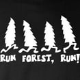 thumbnail image 3 of CafePress - Run Forest Run Long Sleeve Dark T Shirt - Long Sleeve Dark T-Shirt, 3 of 4