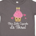 thumbnail image 4 of Inktastic 3rd Birthday Cupcake Girls Cute Girls Toddler T-Shirt, 4 of 5