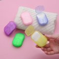 thumbnail image 3 of Paper Soap Sheets Portable Soap Paper Sheets 1 Pack-15 Sheets Slide Flakes, 3 of 4