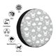 thumbnail image 4 of Balery Rabbit And Cloud Cubiertas para Neumáticos - Protector Resistente para Neumáticos de Camioneta, SUV, Remolque, Camper y RV-14 inch, 4 of 6