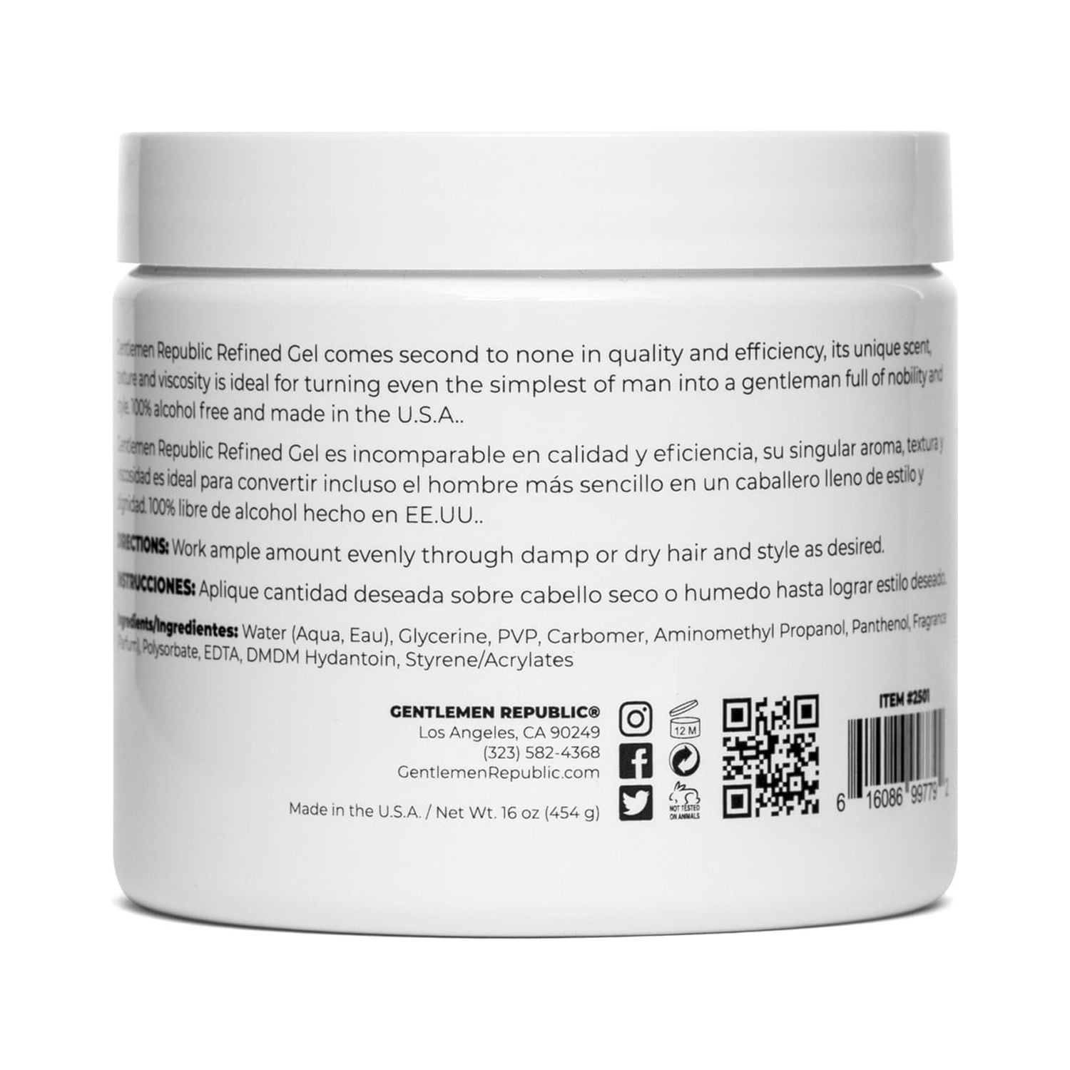 Gentlemen republic hotsell refined gel