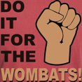 thumbnail image 3 of CafePress - Forthewombats - Mens Comfort Colors Shirt, 3 of 5