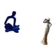 thumbnail image 5 of Figura de pensador abstracto,Estatua de pensador abstracto,decoración para el hogar,Figura de escritorio,Artesanía de escritorio con figuras africanas coleccionables,Estatua de dama, 5 of 8