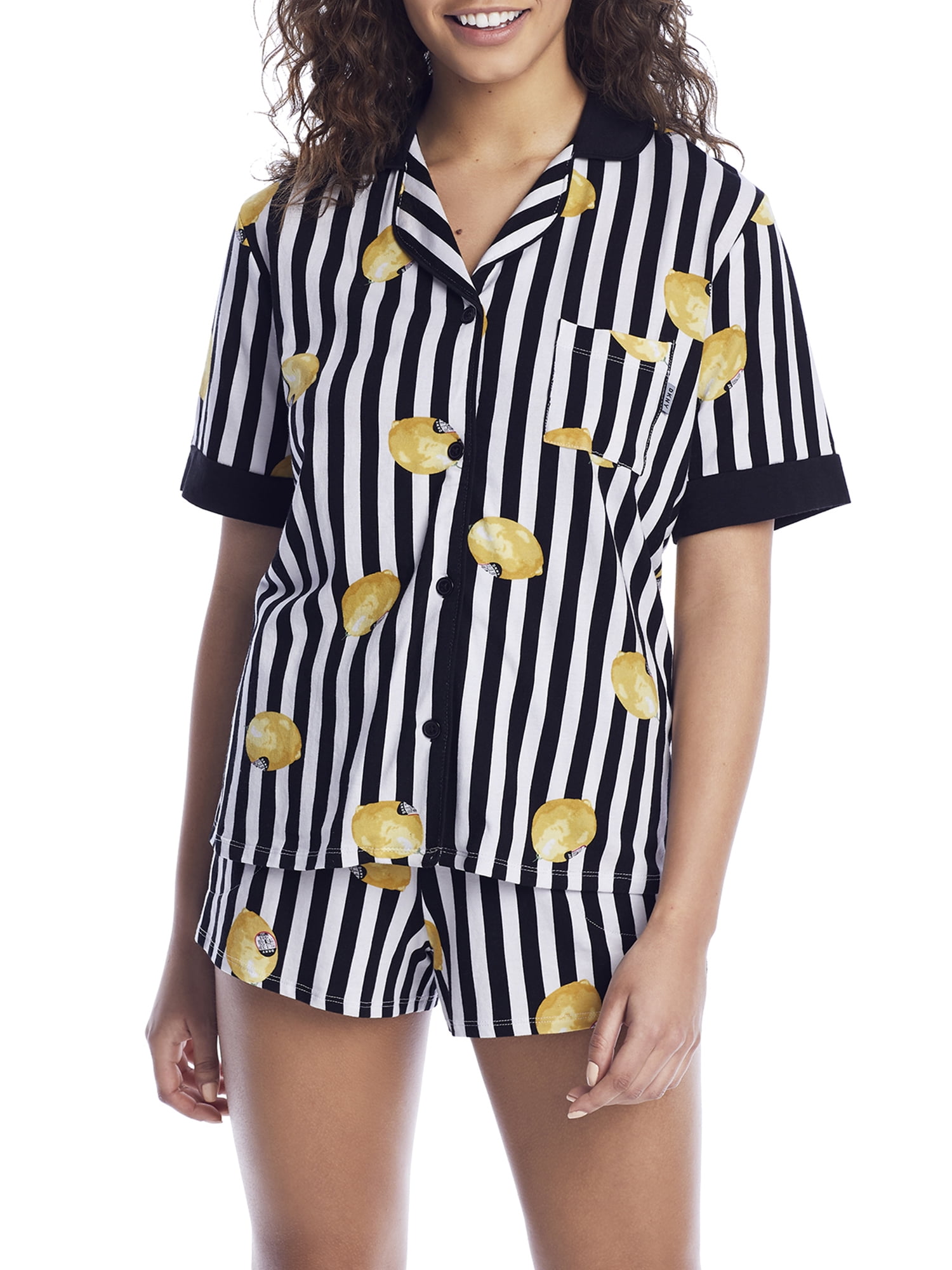 Dkny pajama shorts set Clearance