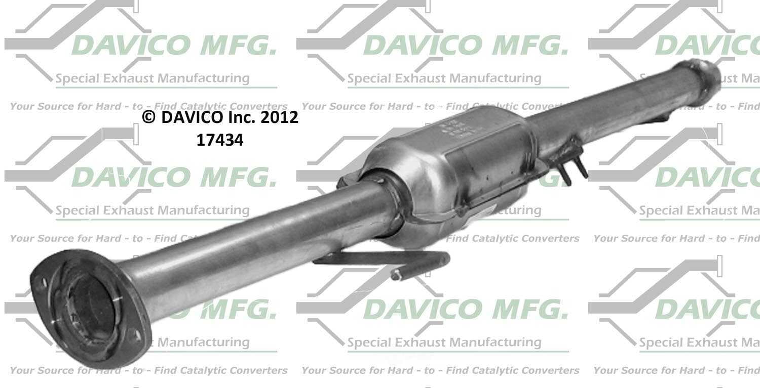 Davico Mfg 17434 Direct-Fit Catalytic Converter