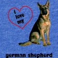 thumbnail image 2 of CafePress - German Shepherd Love - Cute Infant Baby Football Bodysuit, 2 of 3