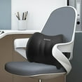 thumbnail image 6 of Car Lumbar Support Pillow for Office Chair, Memory Foam Back Support for Driving Fatigue Back Pain Relief, Back Pillow for Car Seat, Office Chair, Gaming Chair, Truck Seat, 6 of 8