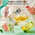 thumbnail image 5 of Baalaka 61oz Glass Pitcher w/Leak-Proof Lid - Heat-Resistant Beverage Carafe for Iced Tea, Coffee & Juice, 5 of 7