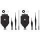 thumbnail image 1 of 2 Set DIY Clock Movement Kit Replacement Parts, 1 of 5