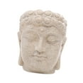 thumbnail image 4 of colaxi Buddha Head Figurine Flower Pot Desktop Ornament Plant Container for Indoor Outdoor Desk Bedroom Home Decor Housewarming Gift A, 4 of 9