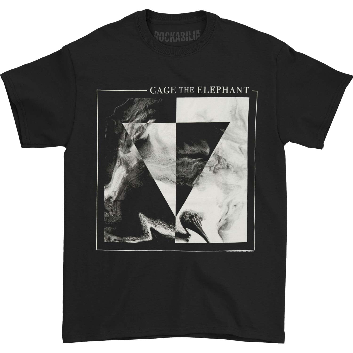 Cage The Elephant Logo Men's Black T-Shirt Size S to 3XL Cage The Elephant Logo Men's Black T-Shirt Size S to 3XL