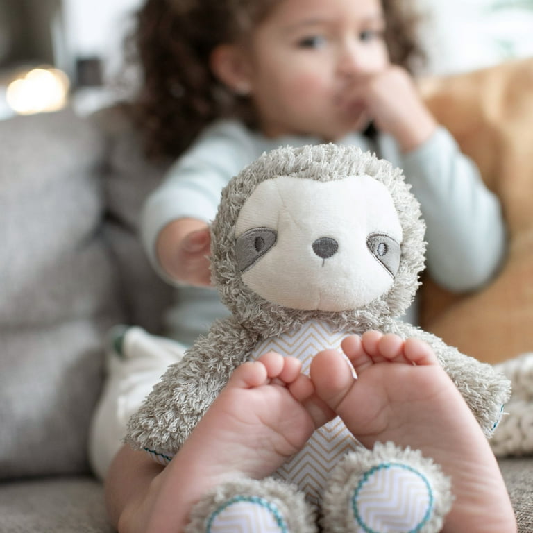 Ingenuity Premium Soft Plush Stuffed Animal Toy Loni the Sloth