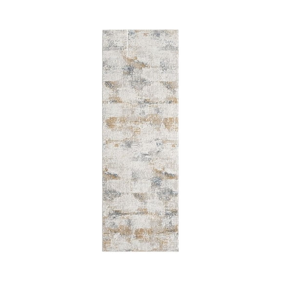 Woven Trends Mexington Runner Area Rug 720 95010 Alexis Grey, 2' x 7' Traditional & Transitional Vintage Medallion & Ornamental Durable Polyester Soft, Fade-Resistant, Easy-Care Floor Carpet