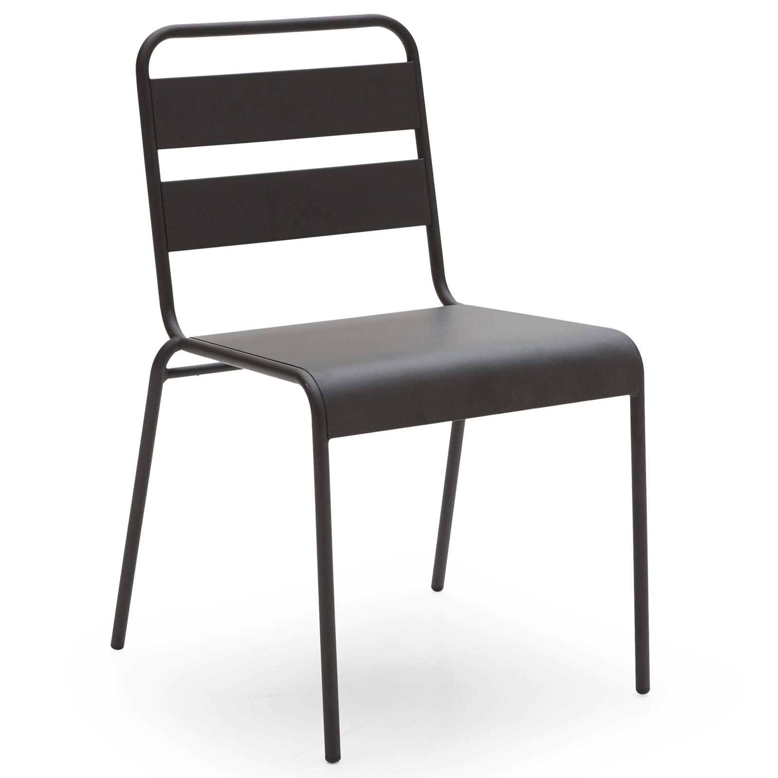 MoDRN Metal Stacking Dining Chairs, Set of 2 - image 4 of 16