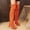 Orange, variant on Women's Thigh High Long Boots Over the Knee Block Heel Tie-Top Stretch Shaft Slender High Heel Boot Black 6