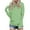 QRN1-Green, variant on Hoodie Women Long Sleeve Casual Pullover Fall Slim Fit Hooded Sweatshirt Solid Comfy Lightweight Hoodies with Thumb Hole