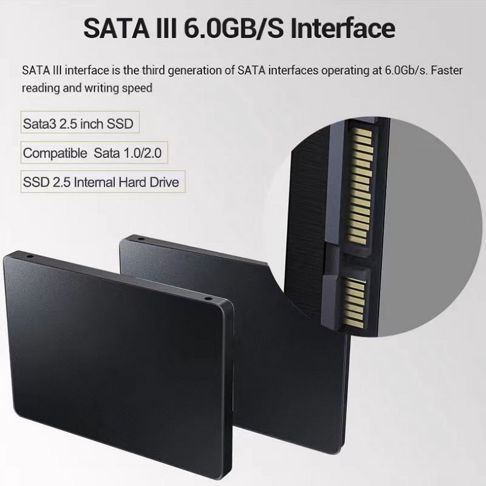 1TB solid -state hard disk 1TB high -speed SSD, SATA3 interface notebook hard disk, red