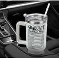 thumbnail image 6 of Graduation Gifts for Her 40oz Graduation Tumbler with Handle and Straw The Tassel Was Worth Hassle Coffee Mug 2024 Graduation Gifts for Women Girls Sister Teacher Daughter Son High School College, 6 of 6