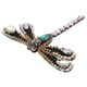 thumbnail image 2 of DIY Rhinestone Patches Decor Dragonfly Badge for Clothing Hat Shoes Bags Collar Headwear 8.3cm x 9.8cm 1Pcs, 2 of 5