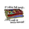 thumbnail image 2 of CafePress - Quilting Aerobics Mug - 11 oz Ceramic Mug - Novelty Coffee Tea Cup, 2 of 3