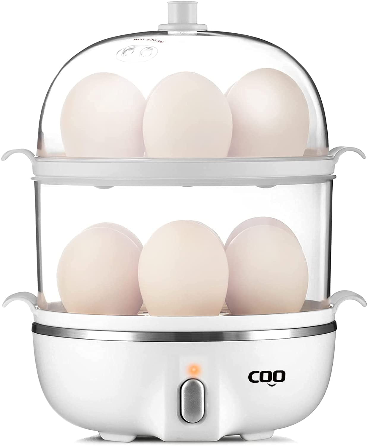 black and decker steamer hard boiled eggs