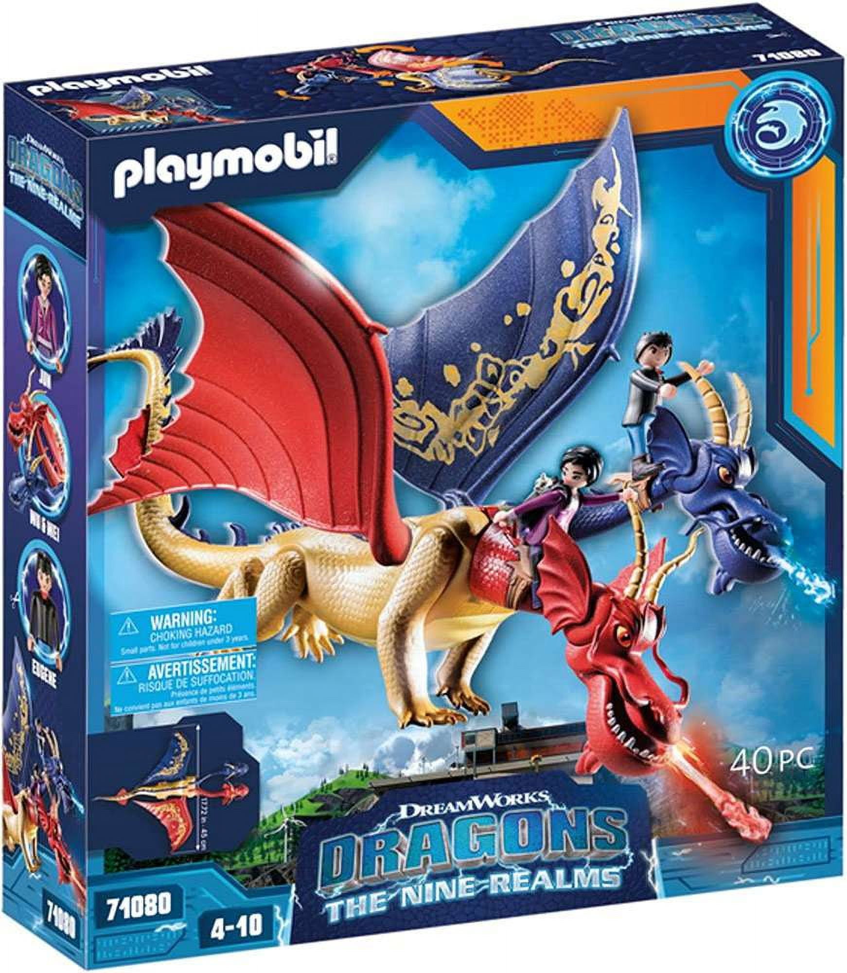 Free Shipping PLAYMOBIL DreamWorks Toys Dragon Racing Ruffnut Tuffnut with Barf and Belch Walmart Walmart