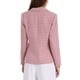 thumbnail image 3 of Blazers de tweed para mujer Inspire Chic, de doble botonadura, de manga larga, chaquetas de oficina, 2XL, rosa, 3 of 5