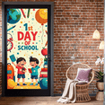 thumbnail image 5 of LUUFILx First Day of School Banner Backdrop Classroom Decor for Kids Photography Props Birthday Party Background Decorations Supplies Celebration, 5 of 7