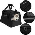 thumbnail image 6 of Pet Dog Hand Bag Carrier For Dogs Portable Puppy Straddle Packs Shoulder Bag, Perfect for Indoor/Outdoor Use with 3 Open Doors, 6 of 7