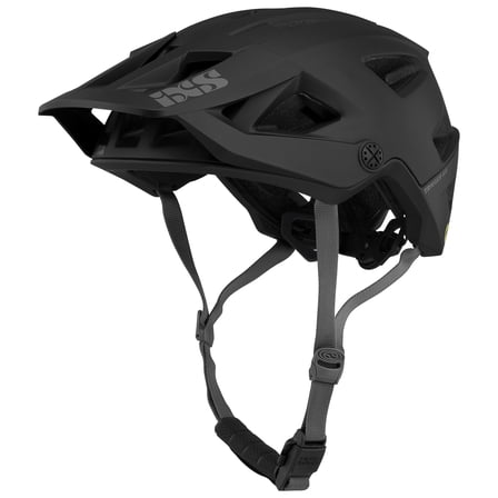 iXS Trigger AM MIPS All Mountain/Enduro Bicycle Helmet, Black, SM(54-58cm)