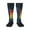 2 Black-1, variant on Xecao Rainbow Sausages On Dark Slate Print Compression Socks for Both Men And Women for Running, Travel, Flight, Nurse