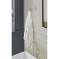 thumbnail image 2 of Amerock Granlyn Transitional Double Prong Satin Nickel Wall Hook, 2 of 9