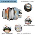 thumbnail image 3 of FORMRS School Backpack 17" Student Travel Bag with Laptop Compartment, Blue Goldfish, 3 of 7