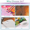 thumbnail image 5 of Otra decoración de pared Kits de pintura de diamante de tigre de 30x40 cm para niños adultos, kits de arte de diamante redondos completos 5d, animales, pintura de gemas artesan, 5 of 5