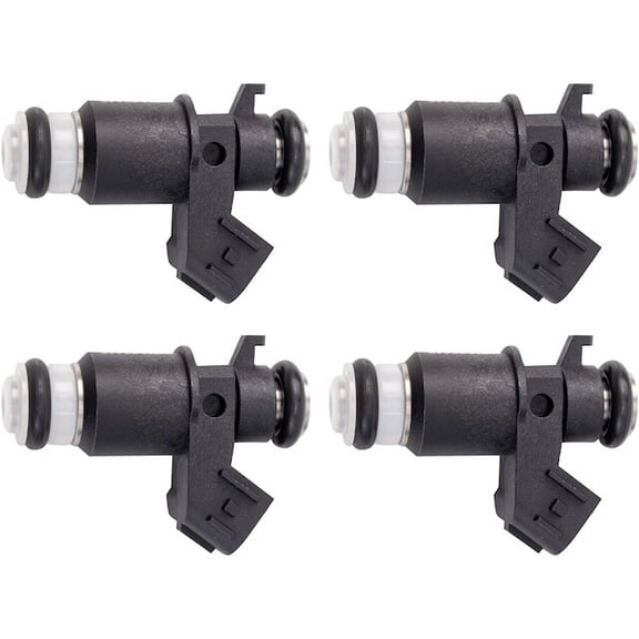 Fuel Injector Set 4 Piece - Compatible with 2001 - 2005 Honda Civic 2002 2003 2004