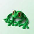 thumbnail image 2 of Colorful 3D Magnetic Articulated Frog Fridge Magnets,Fun Gift for Stress Relief,Desk Decor,and Metal Surface Attachmen, 2 of 4
