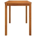 thumbnail image 4 of Mesa de comedor exterior VidaXL de madera maciza de acacia 110x55x67 cm, 4 of 8