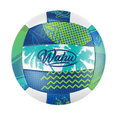 thumbnail image 3 of Wahu Volleyball Green - 100% Waterproof Soft Neoprene Material For Play In And Out Of The Water - Regulation Size 5, 3 of 10
