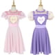 thumbnail image 2 of Disfraz de Cosplay de Angelita de la película K-12 Cry Baby para niños, vestido rosa y morado de manga corta abullonada, falda de fiesta de Halloween para niñas, 2 of 4