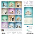 thumbnail image 2 of Yoga Cats Together OFFICIAL | 2025 12x24" (Hanging) Square Wall Calendar | Plato, 2 of 9