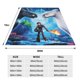 thumbnail image 4 of Manta de felpa extragrande de Cómo entrenar a tu dragón para sofá, cama y sillón. Suave, cálida y ligera, ideal para todos. 101 x 76 cm., 4 of 5